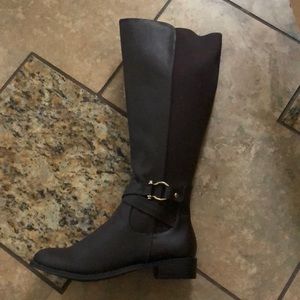 Karen Scott Davina high leather equestrian boot